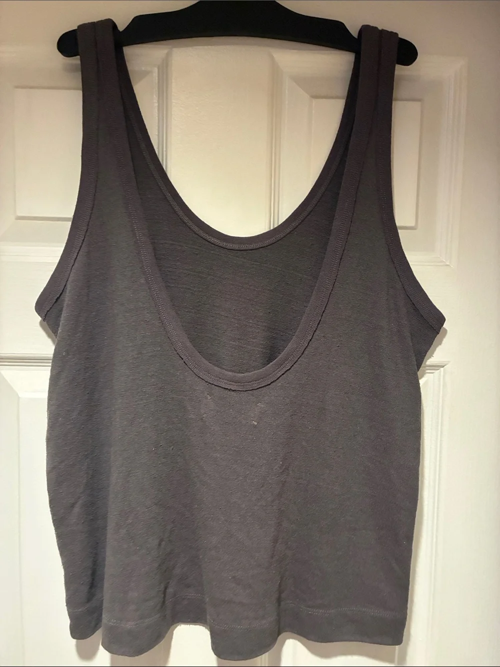 Free People Scoop Neck Silk Tank